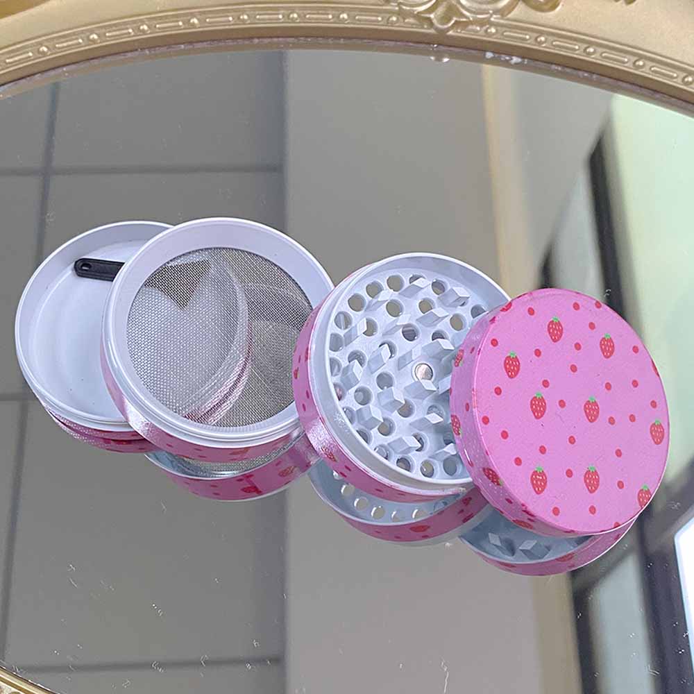 A1177 Strawberry Grinder 40/50/63/75mm Diameter 4Layer