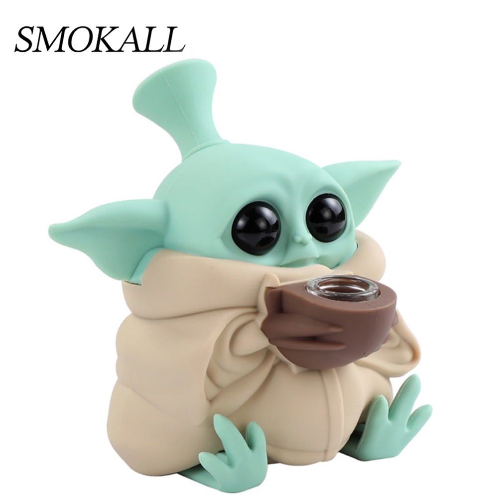 A1803 Yoda Silicone Pipe Hot Sell