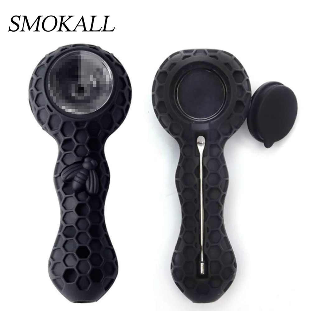 A1536 Bee Silicone Pipe With Small Tool