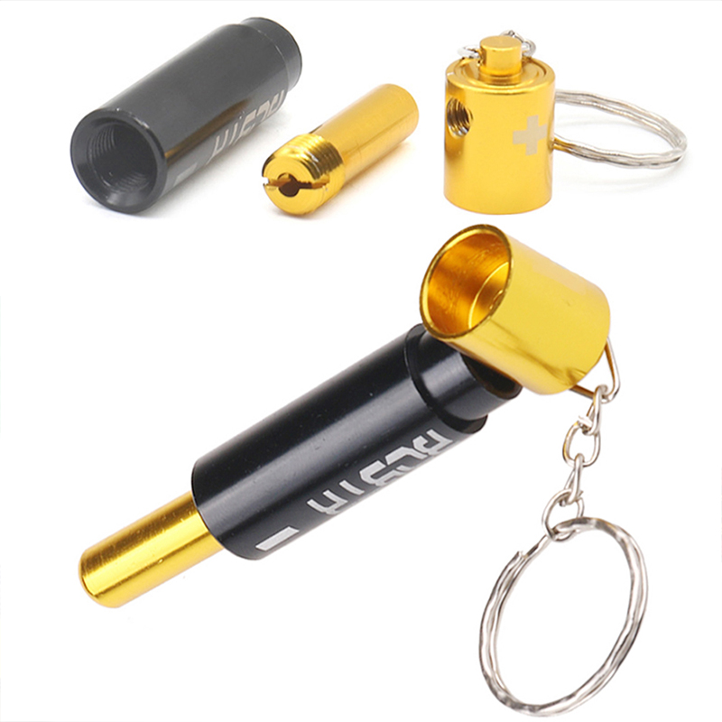 A1517 Battary Metal Pipe With Key ring Different Color