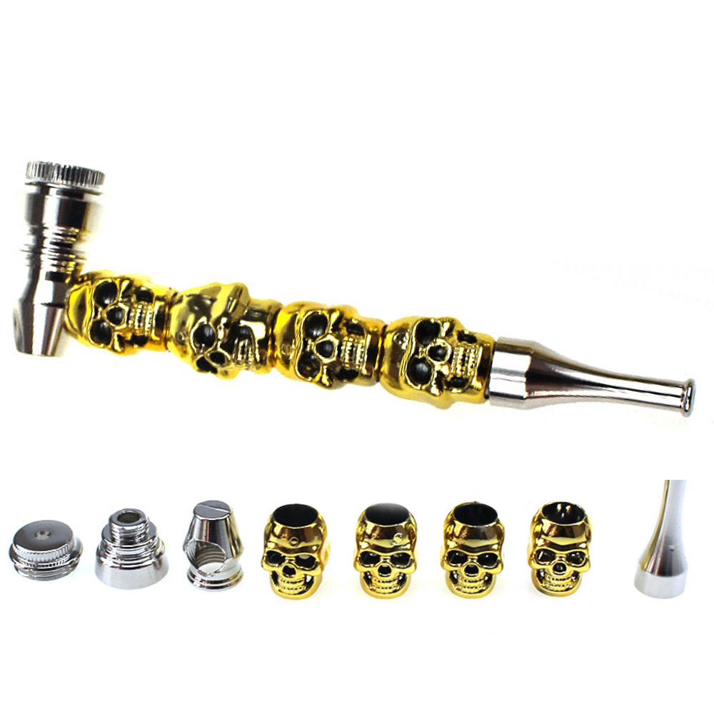 A1554 Skull Metal Pipe Hot Sell