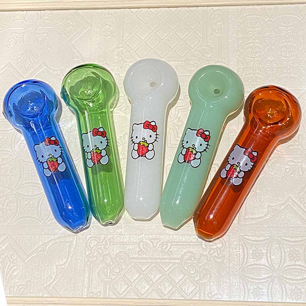 A1921 Hello Kitty Glass Pipe Hot Sell