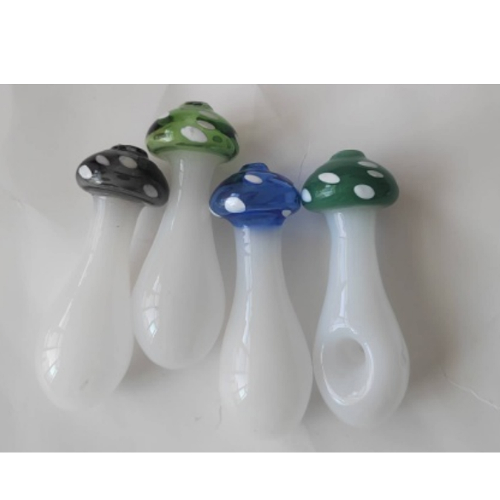 A1983 Mushroom Glass Pipe