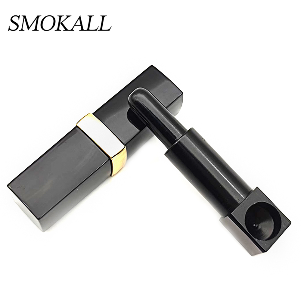 A1594 Lipstick Metal Pipe With Lid