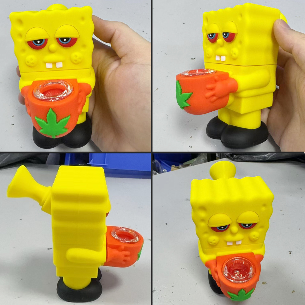 A1987 SpongeBob Silicone Pipe