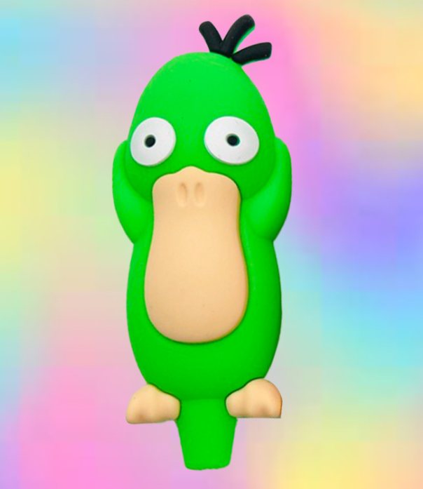 A1875 Silicone Pipe With Glass Bowl