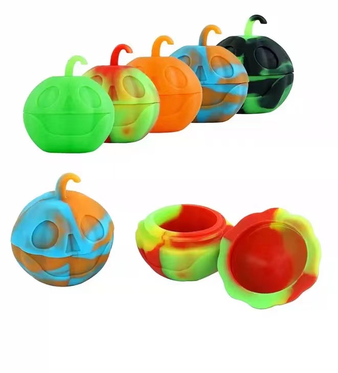 A3329 Pumpkin Silicone Jar 5ml
