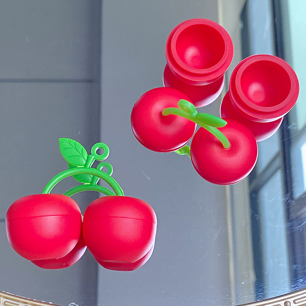 A3378 Cherry Silicone Jar 2Pcs Per Set
