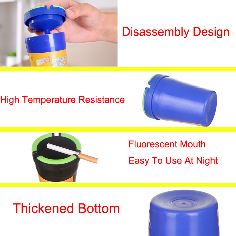 A83 Plastic Ashtray Hot Sell