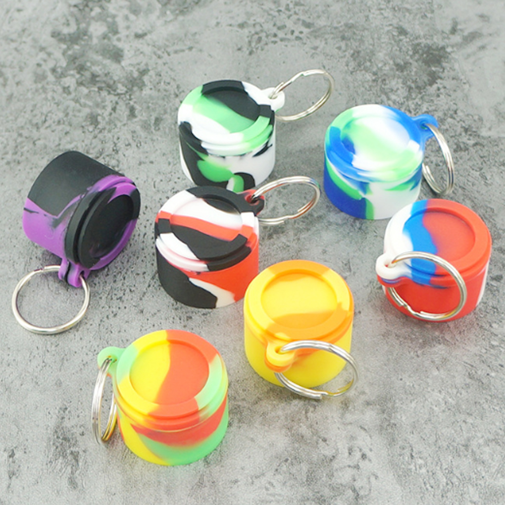 A3205 Silicone Jar 5ml With Key ring