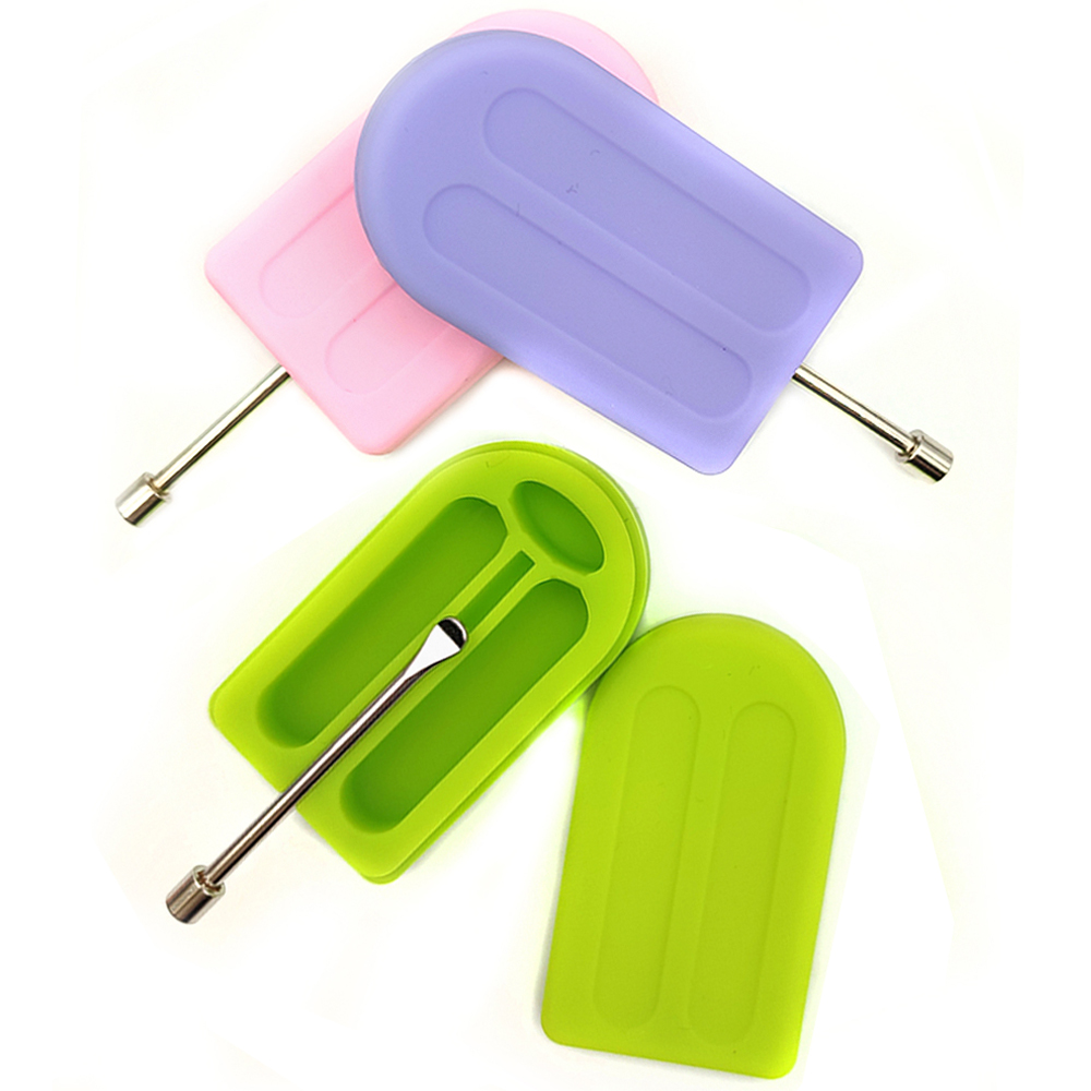 A3307 Popsicles Silicone Jar 6ml With Small Spoon