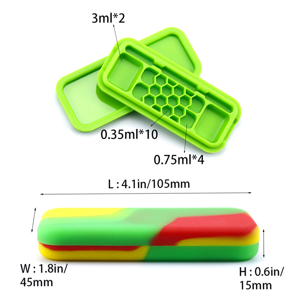 A3230 Large Capacity Silicone Jar Different Spaces