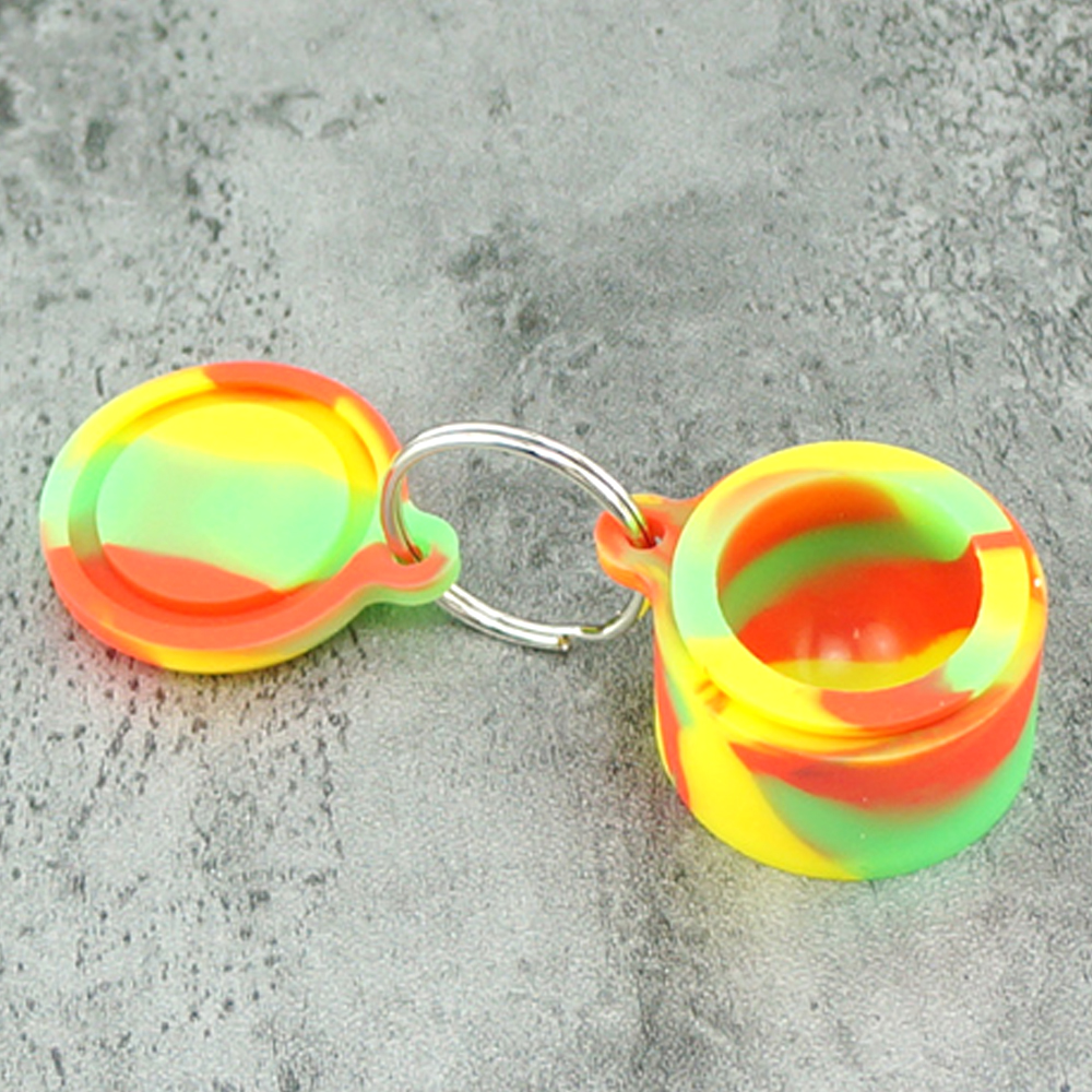 A3205 Silicone Jar 5ml With Key ring