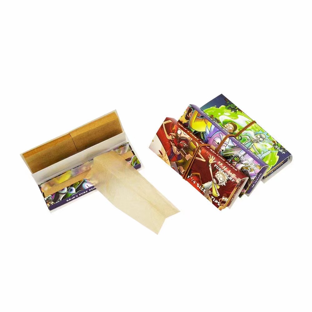 A558 Rick And Morty Rolling Paper 2Kinds Of Size (78mm and 110mm)