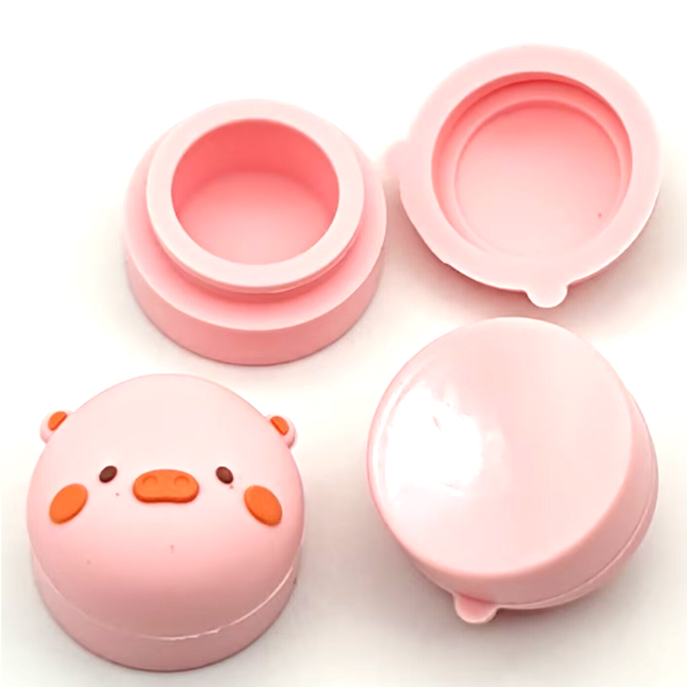 A3332 Cute Pig Silicone Jar 5ml