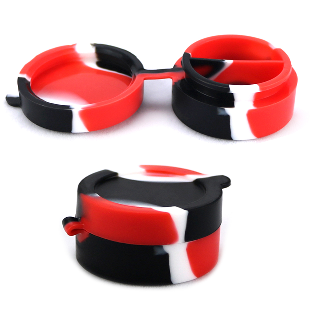 A3207 Silicone Jar 7/10ml One-two partition space Hot Sell