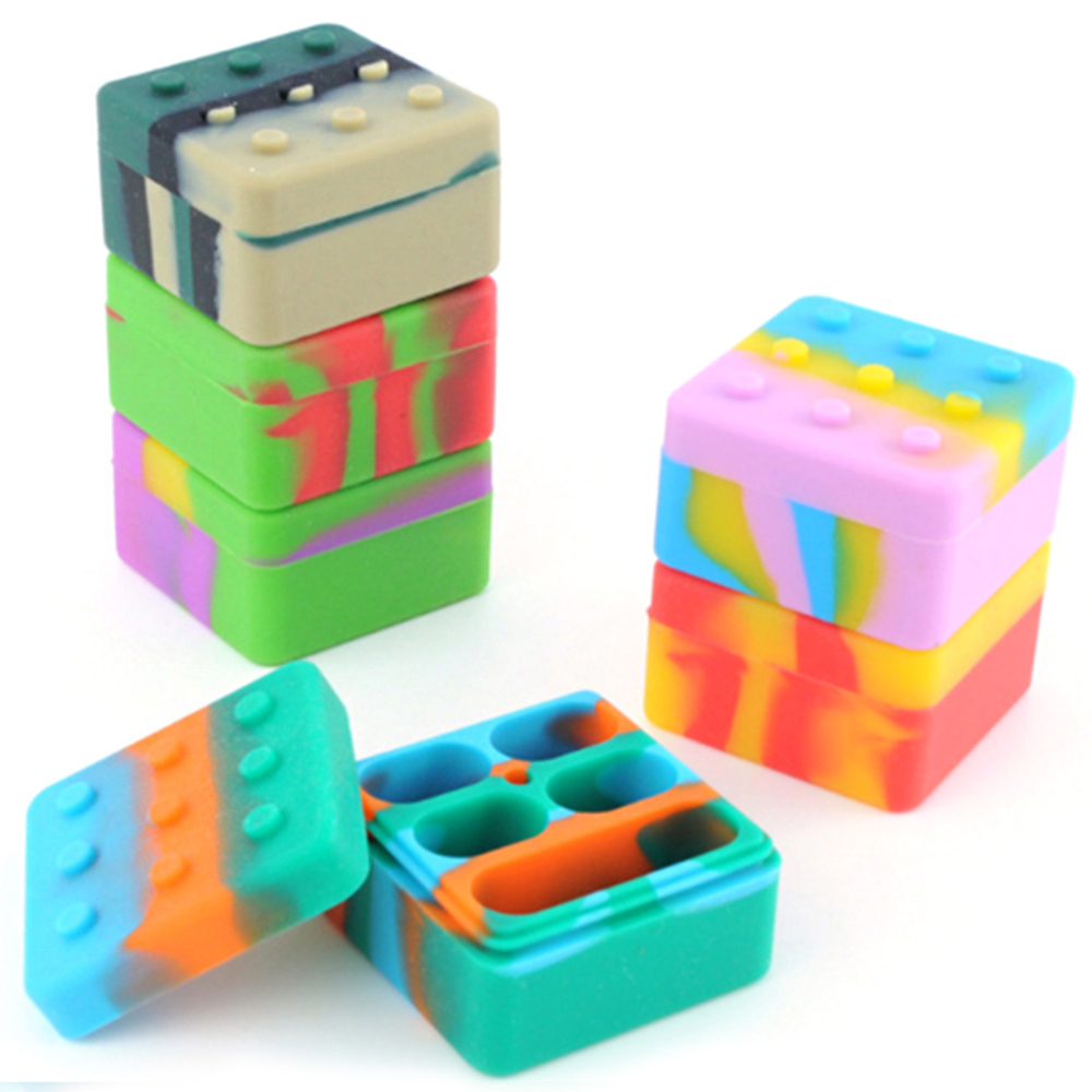 A3224 Silione Jar 26ml Different Color 5 Spaces