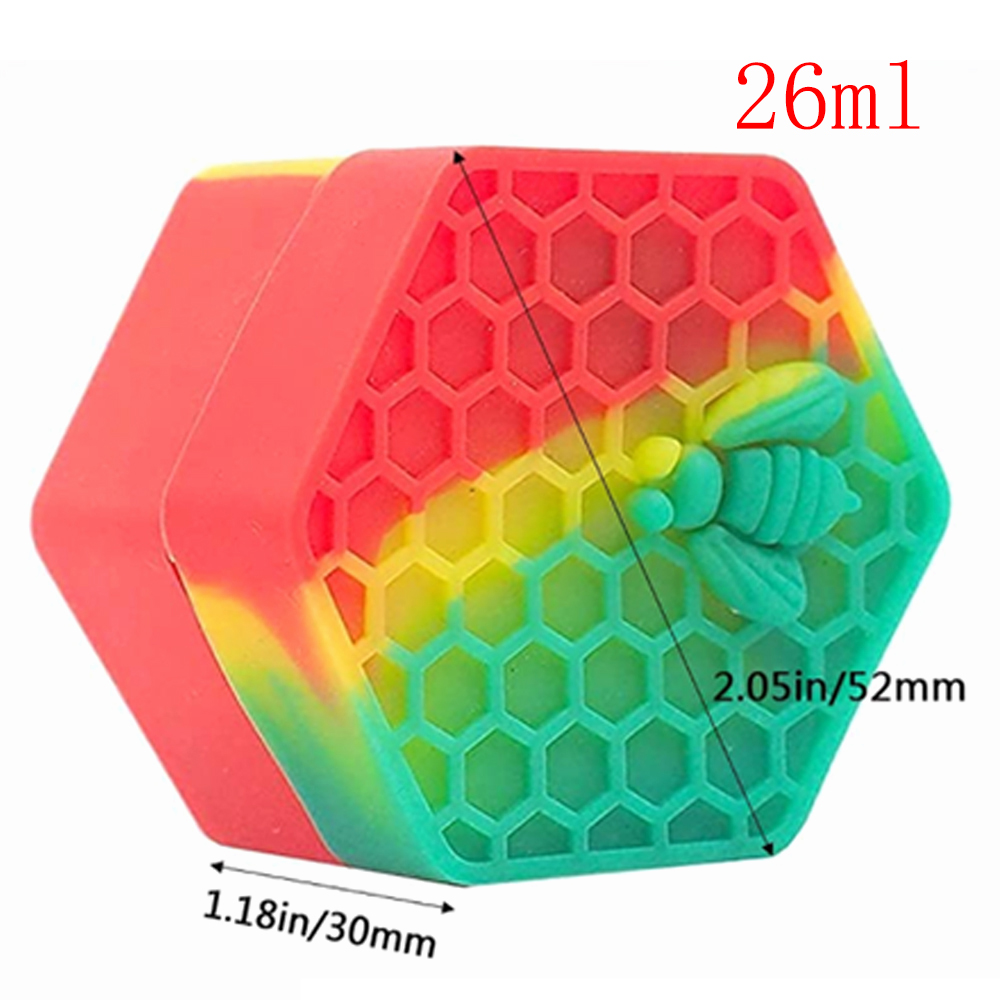 A3211 Bee Silicone Jar 26ml Hot Sell Different Color