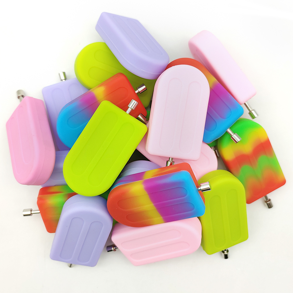 A3307 Popsicles Silicone Jar 6ml With Small Spoon
