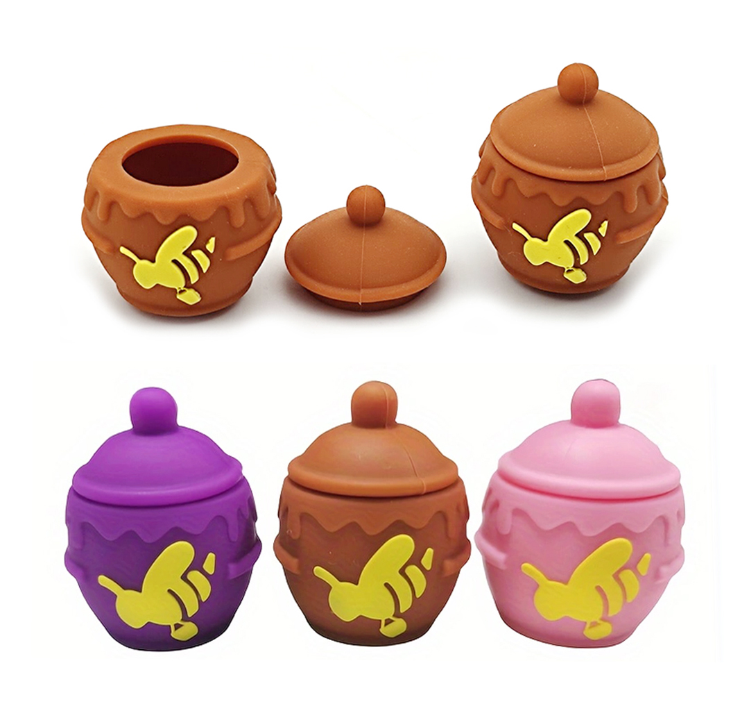 A3327 Bee Silicone Jar 5ml Hot Sell