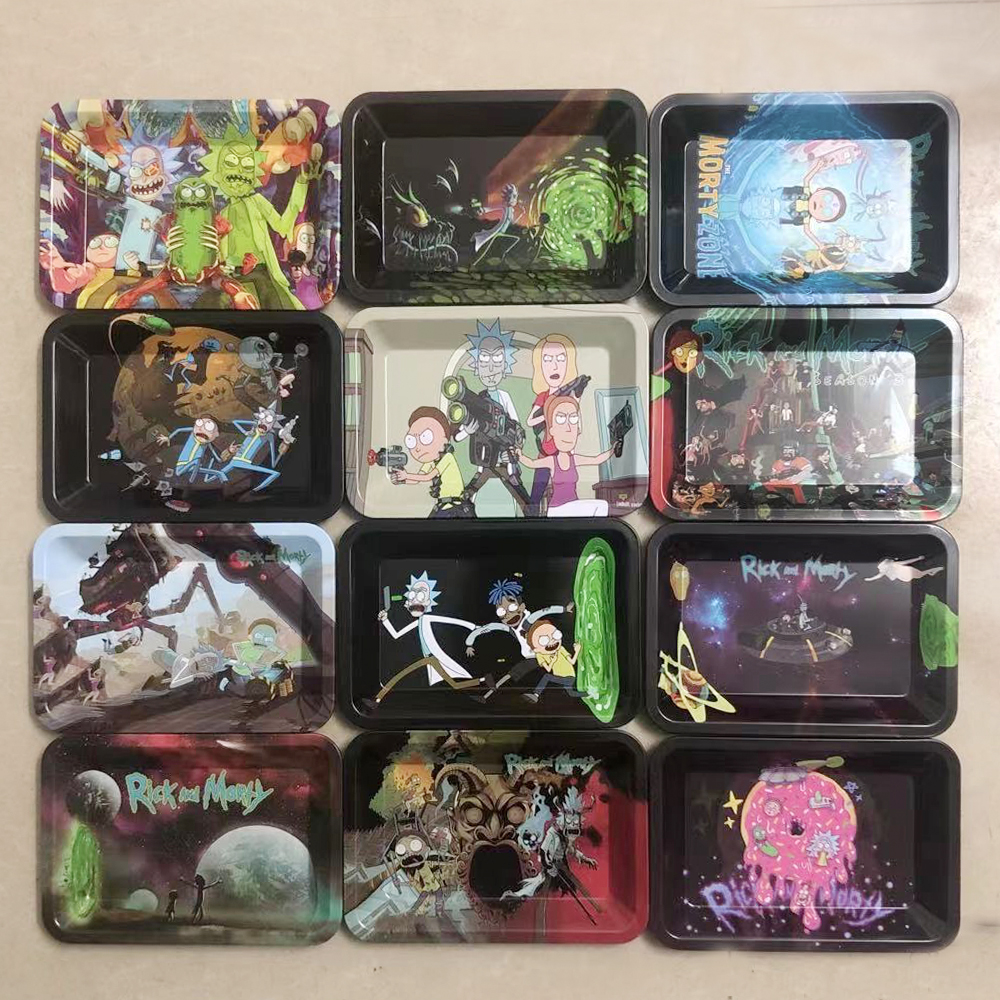 A43 Rolling Paper Tray 18x12.5cm Size Metal Tray