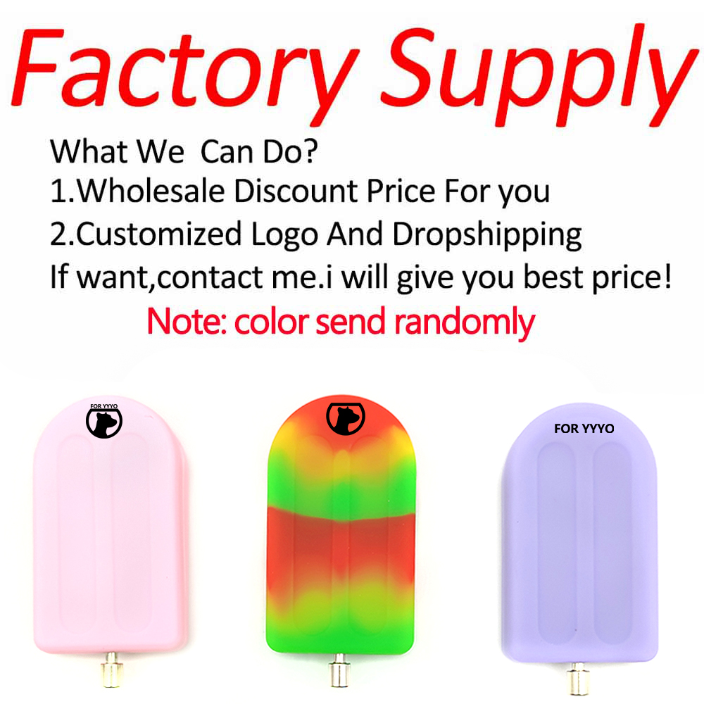 A3307 Popsicles Silicone Jar 6ml With Small Spoon