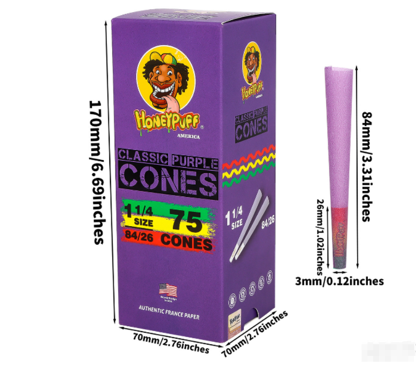 A564 Rolling Paper 84mm Length With Tips