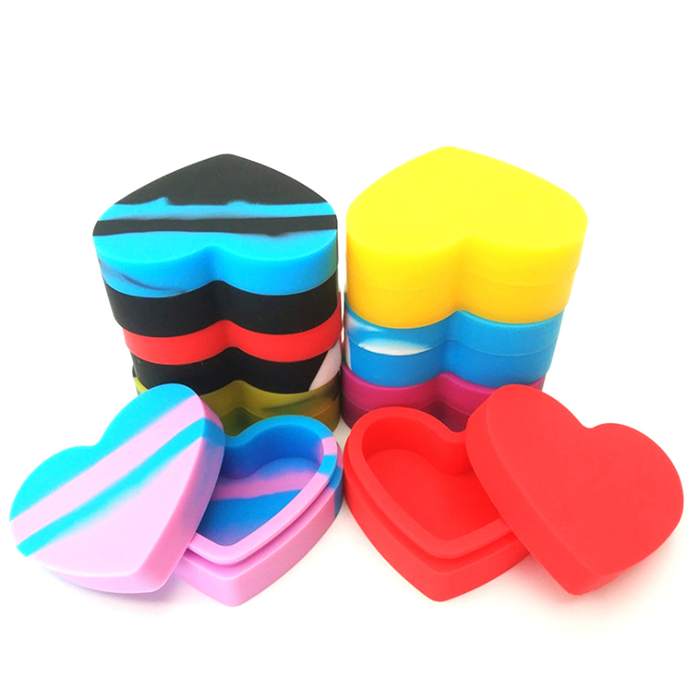 A3212 Love Silicone Jar 17ml Different Color