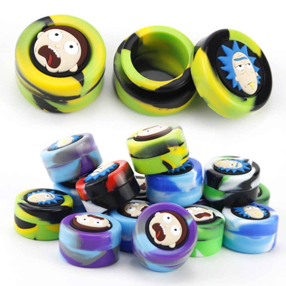 A3298 Rick And Morty Silicone Jar 5ml