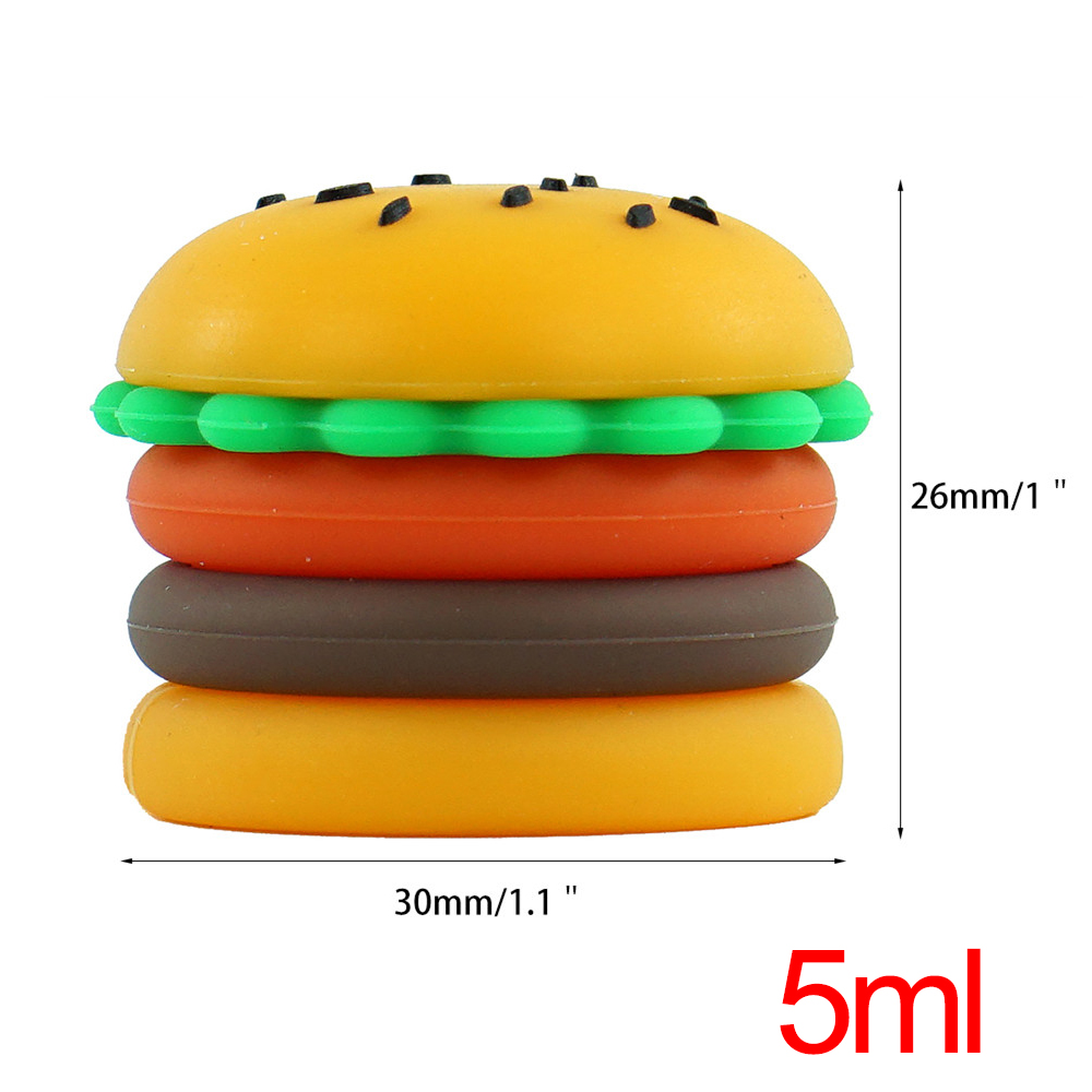 A3228 Hamburger Silicone Jar 5ml