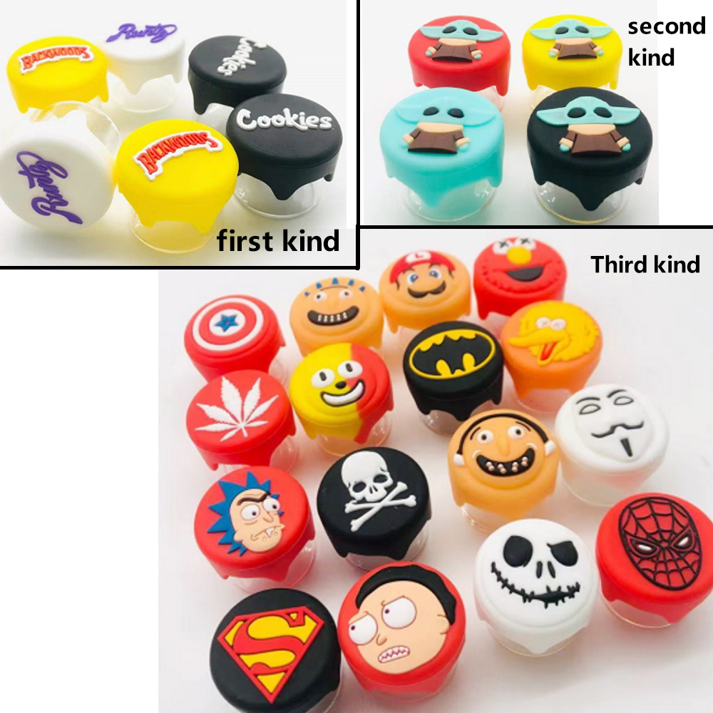 A3386 Glass Box With Silicone Lid 5ml Different Model