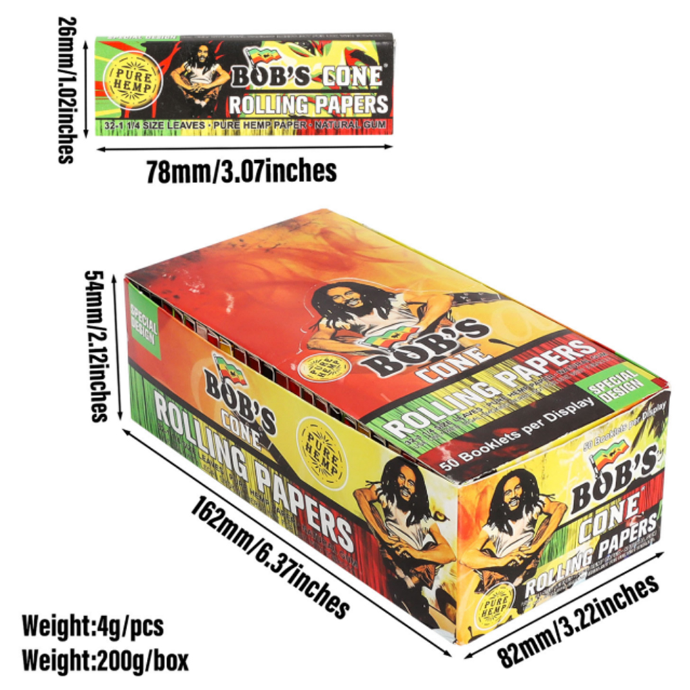 A598 BOB Rolling Paper Different Size