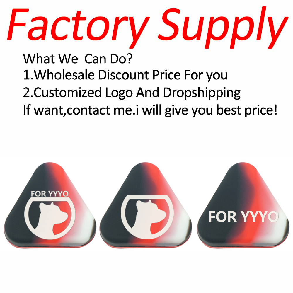 A3214 Triangle Silicone Jar 3ml Different Color