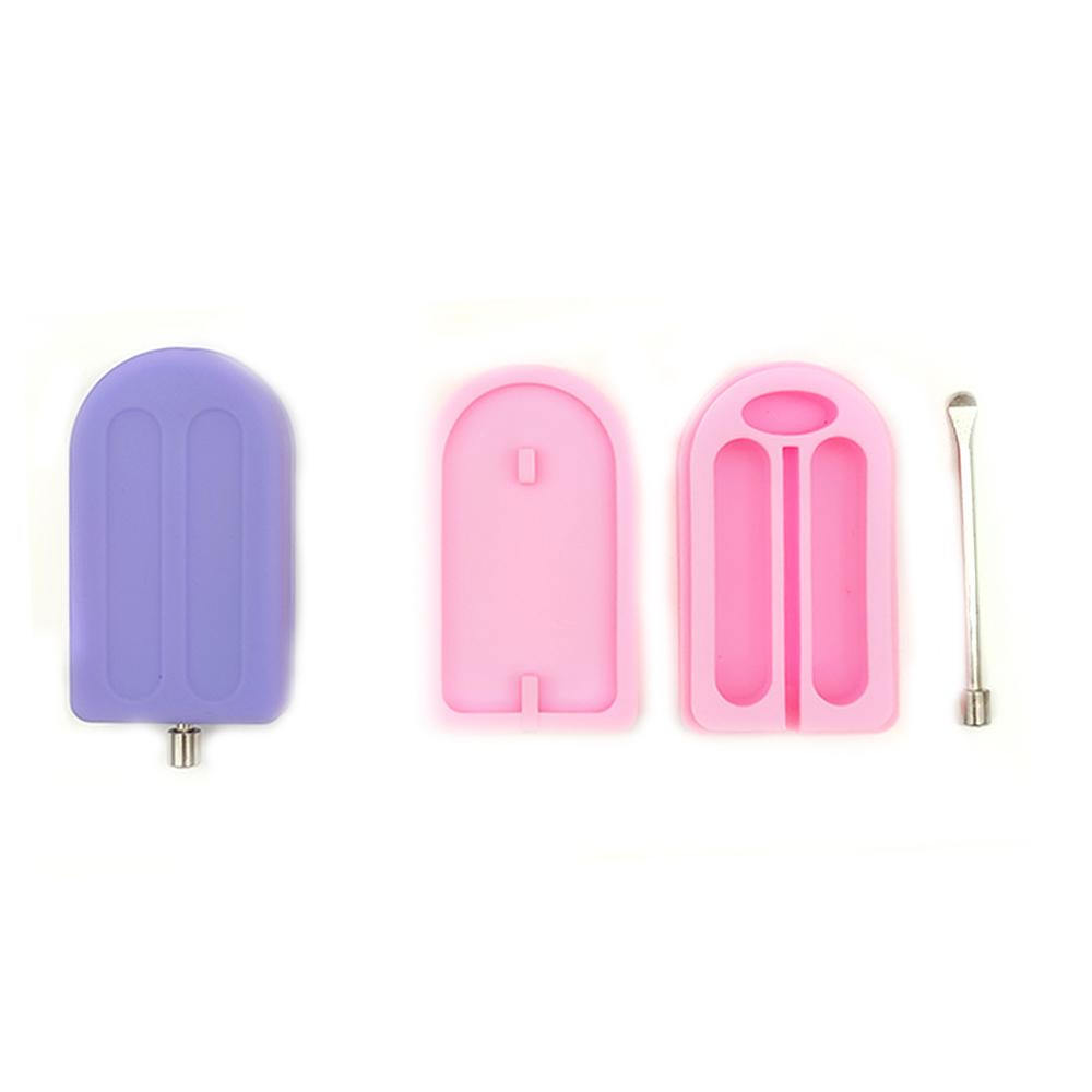A3307 Popsicles Silicone Jar 6ml With Small Spoon