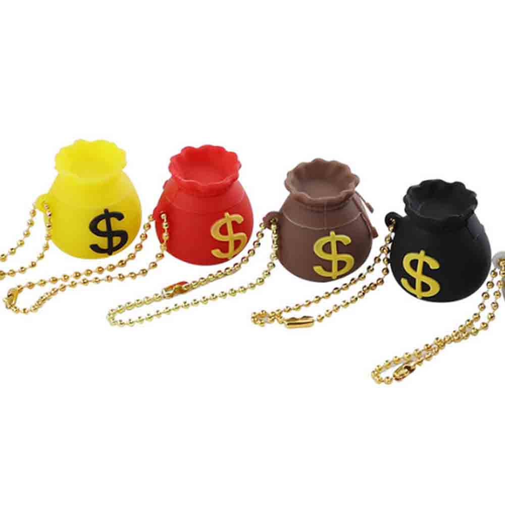 A3379 Purse Silicone Jar 8ml With Chain
