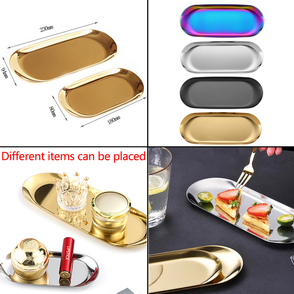 A446 Metal Tray 180x80mm and 230x94mm