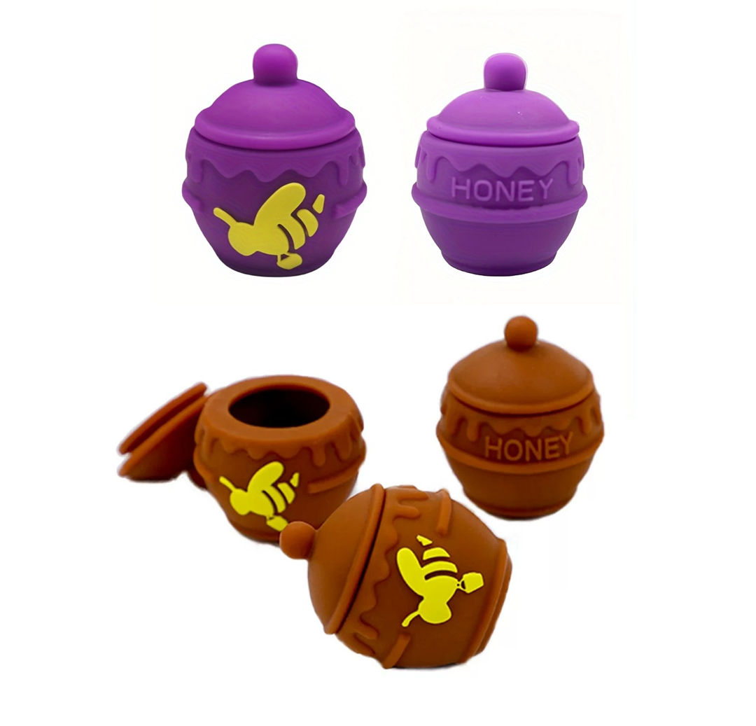 A3327 Bee Silicone Jar 5ml Hot Sell