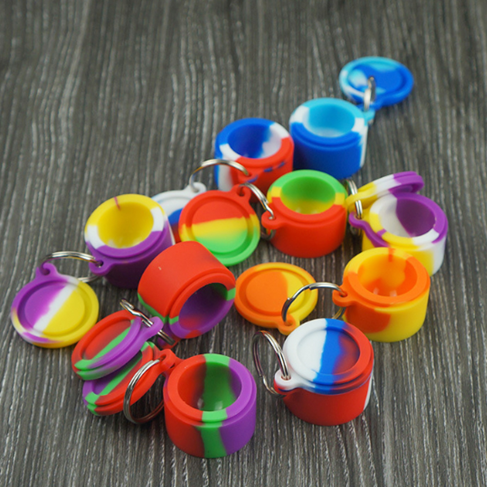 A3205 Silicone Jar 5ml With Key ring