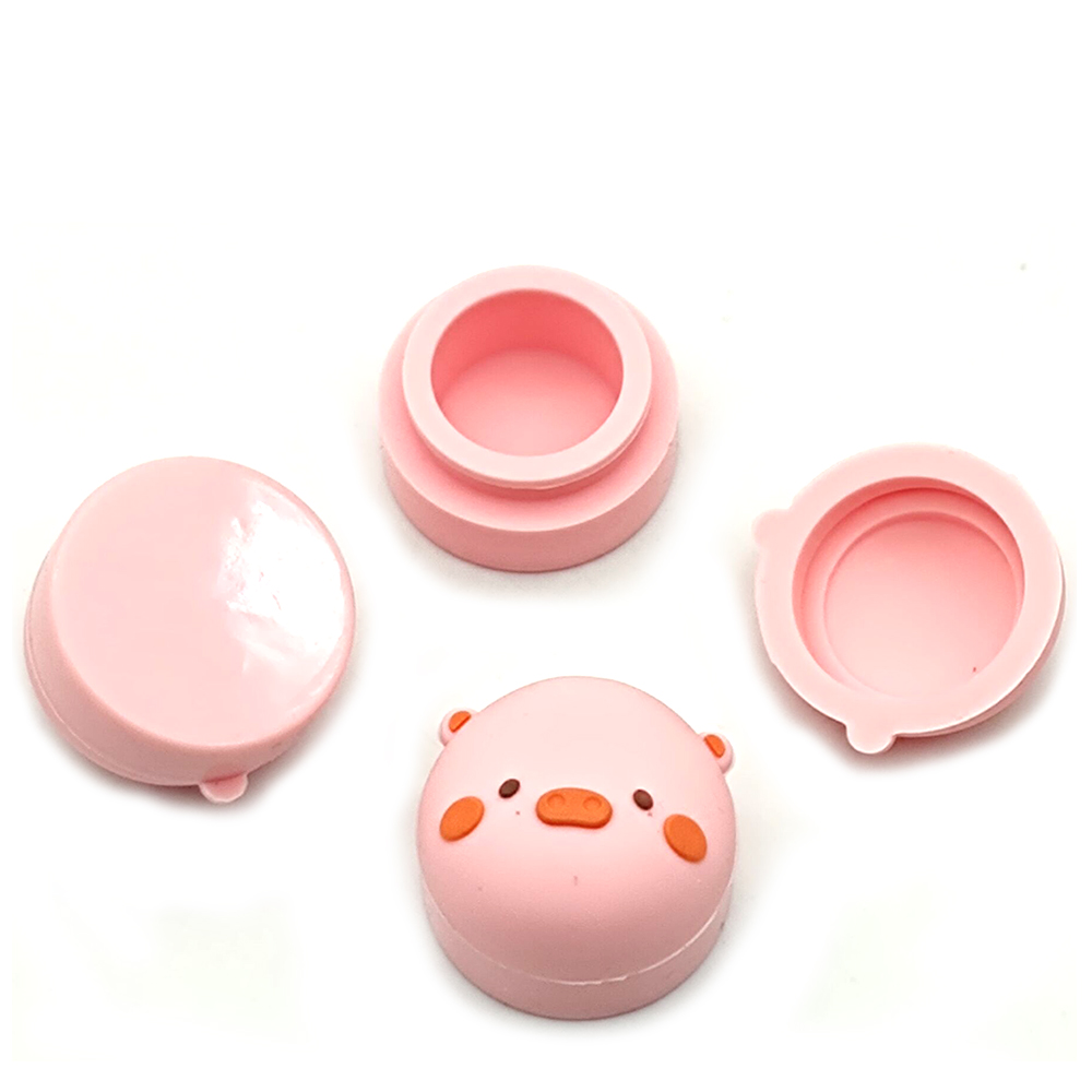 A3332 Cute Pig Silicone Jar 5ml