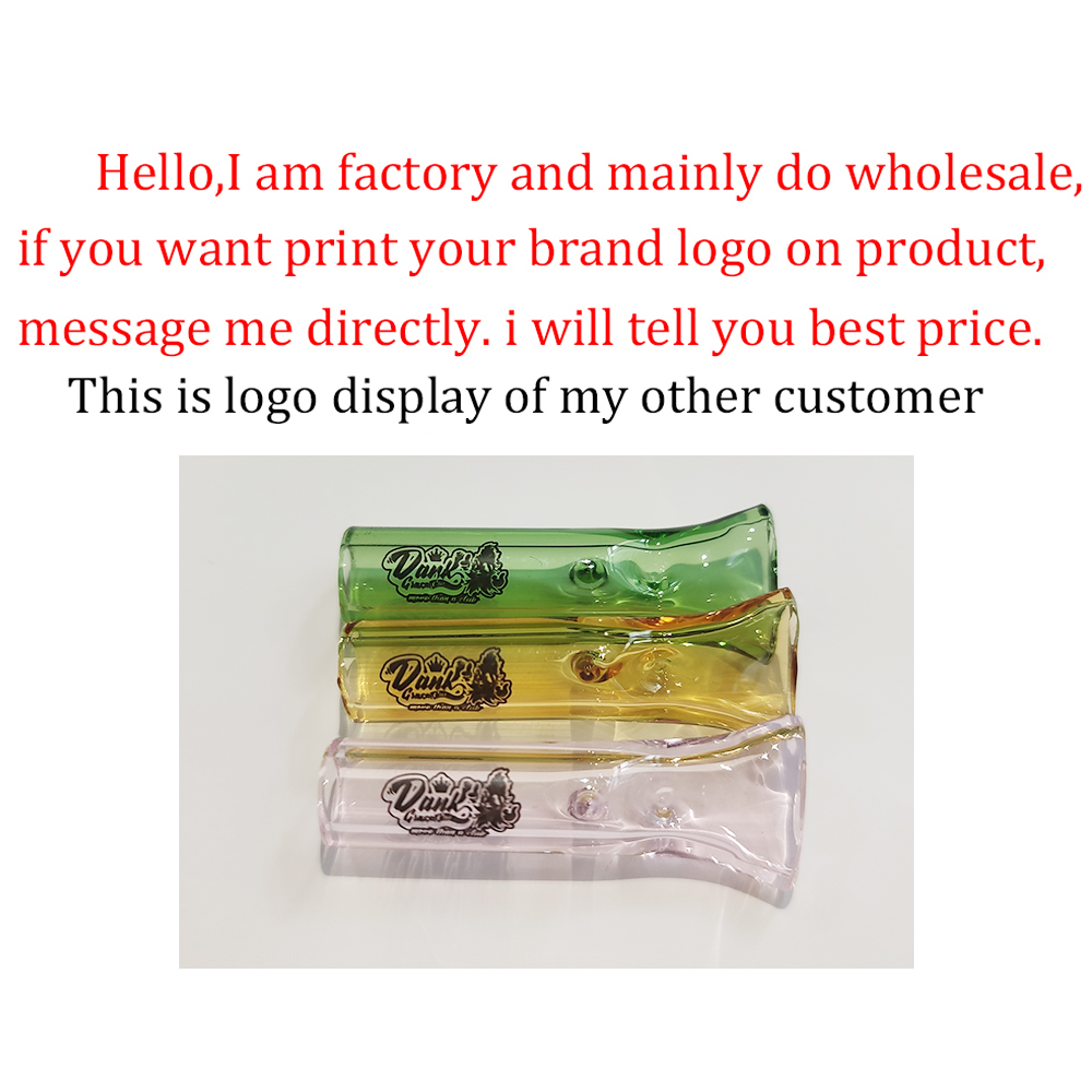 A172 Glass Mouthpiece Customized Your LOGO