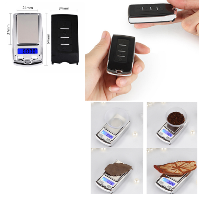 A293 Key Remote Control Small Scale For 0.01-200g Weight
