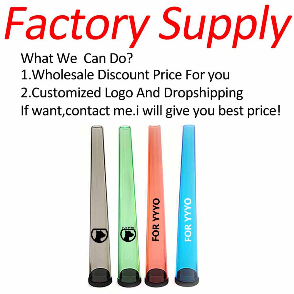 A94 Rolling Paper Plastic Storage Tube 115mm Length Joint Cone