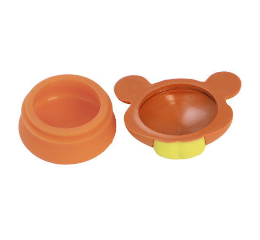 A3410 Bear Silicone Jar Hot Sell