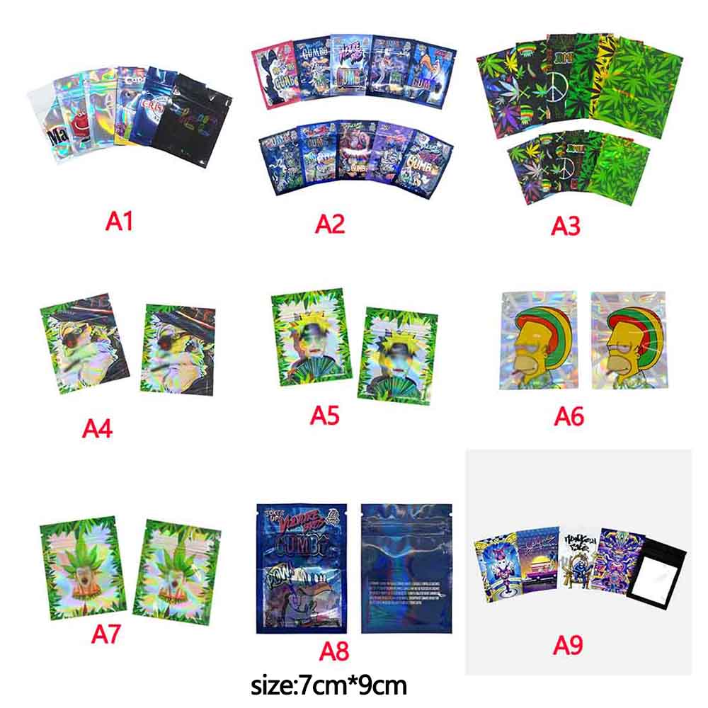 A555 Pocket 7x9cm For 1g Storage Bag Different Model Chooes