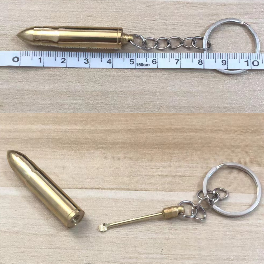 A724 Bullet Small Spoon Metal Hot Sell