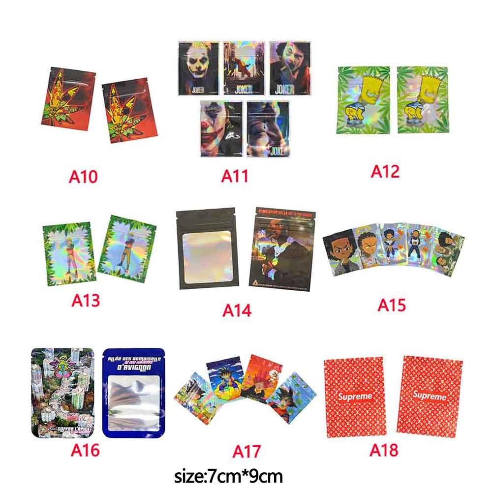 A555 Pocket 7x9cm For 1g Storage Bag Different Model Chooes