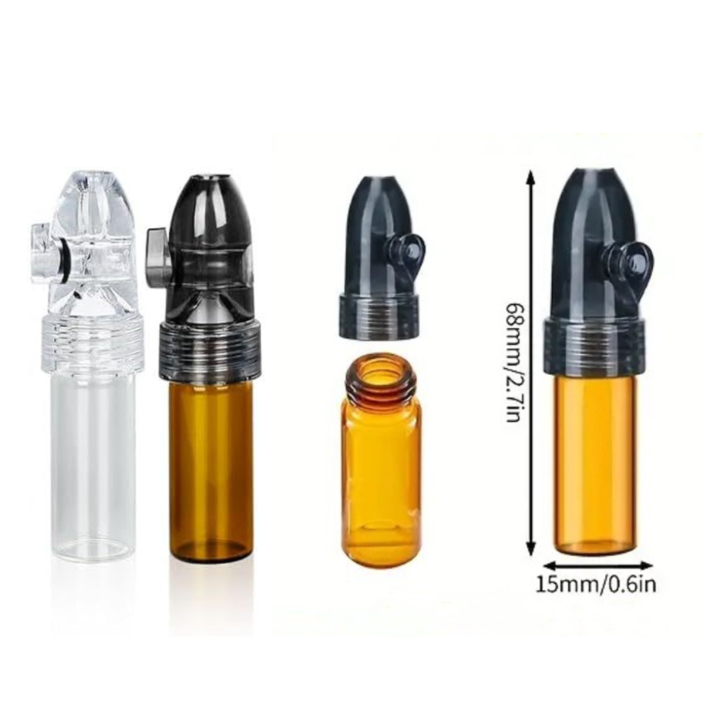 A726 Plastic Sniffer Snuff With Storage Function Hot Sell