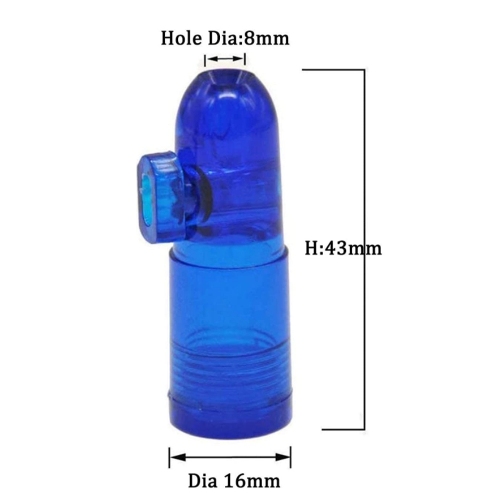 A716 Plastic Snuff Sniffer Different Color