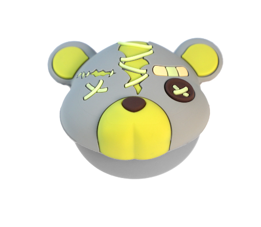 A3410 Bear Silicone Jar Hot Sell