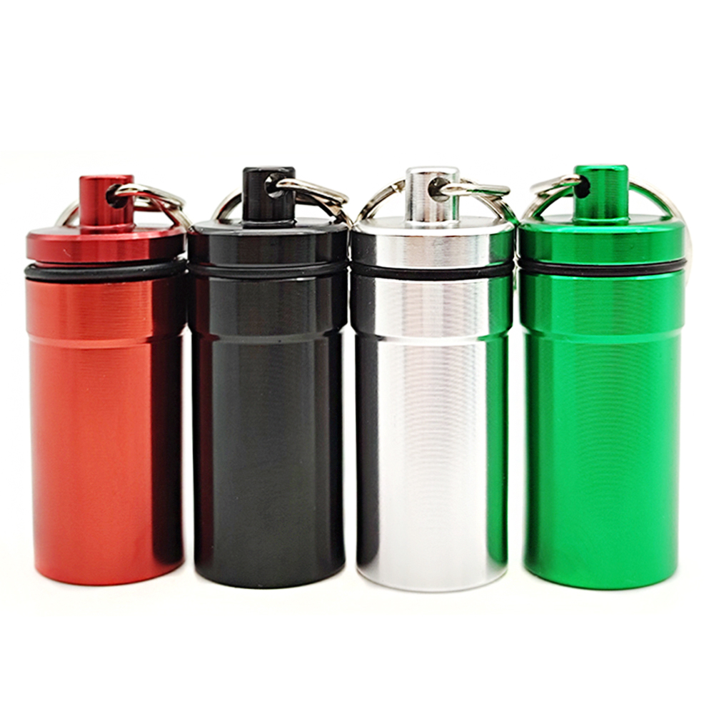 A703 Snuff Sniffer Metal Box With Spoon Diameter 20mm